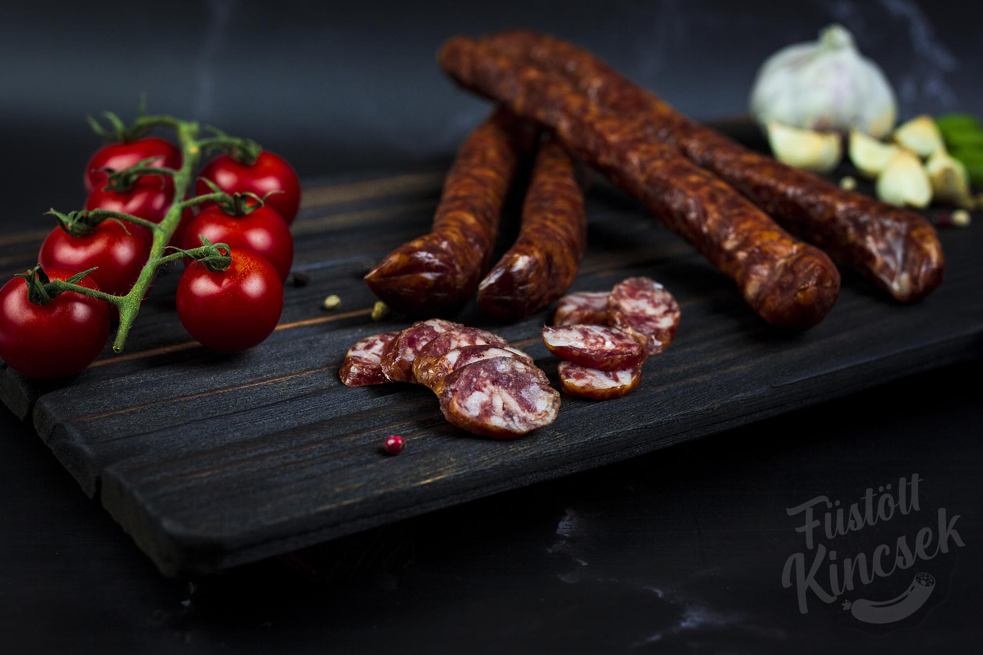 Fehér snack kolbász